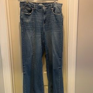 Good American Good Waist Palazzo Seamed